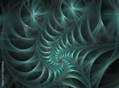 abstract bright multicolored fractal computer generated image, background for text labels