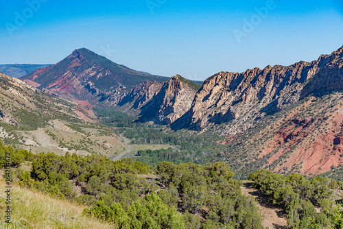 Tableau sur toile Mountainous terrain in North East Utah