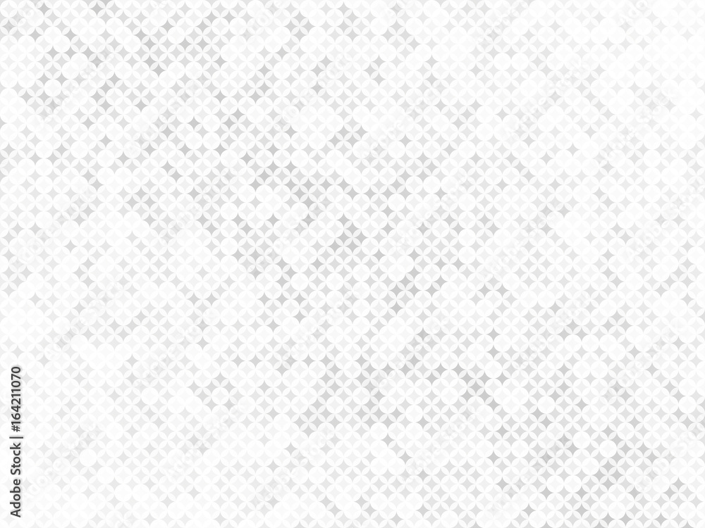Abstract pattern of geometric shapes. Light gray mosaic background. Geometric starry background vector illustration.