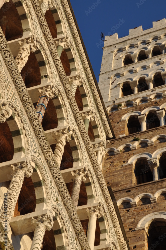Obraz premium Cathedral San Martino Lucca Tuscany Italy