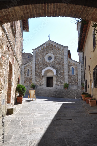 Fototapeta Naklejka Na Ścianę i Meble -  Castellina in Chianti, Toscana, Italy