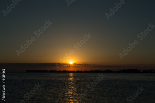 Sunset on lake erie © Kirkpatrick photo