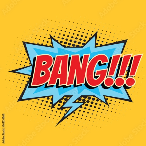bang comic word