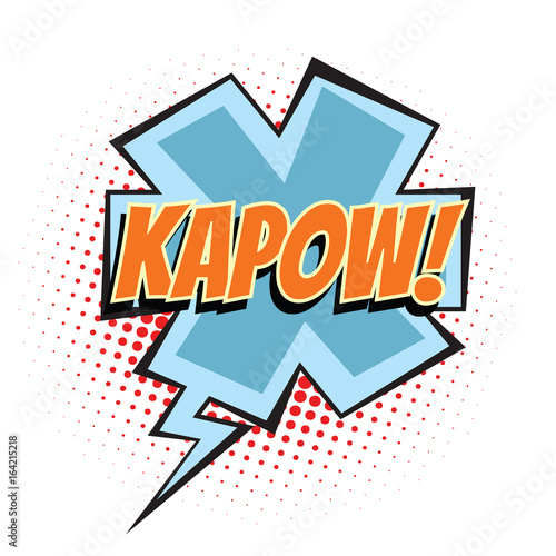kapow comic word