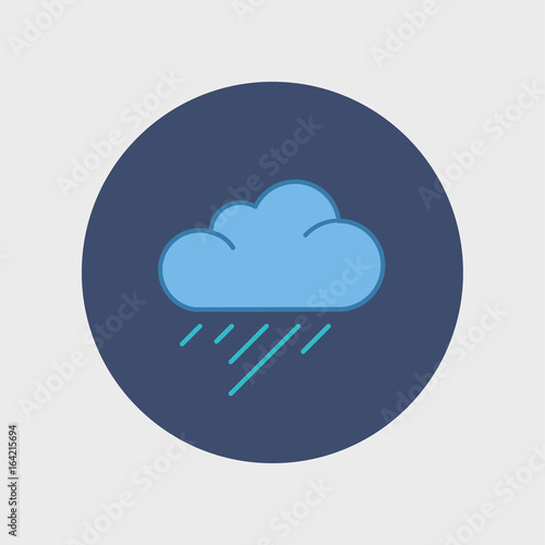 Rain Cloud Vector