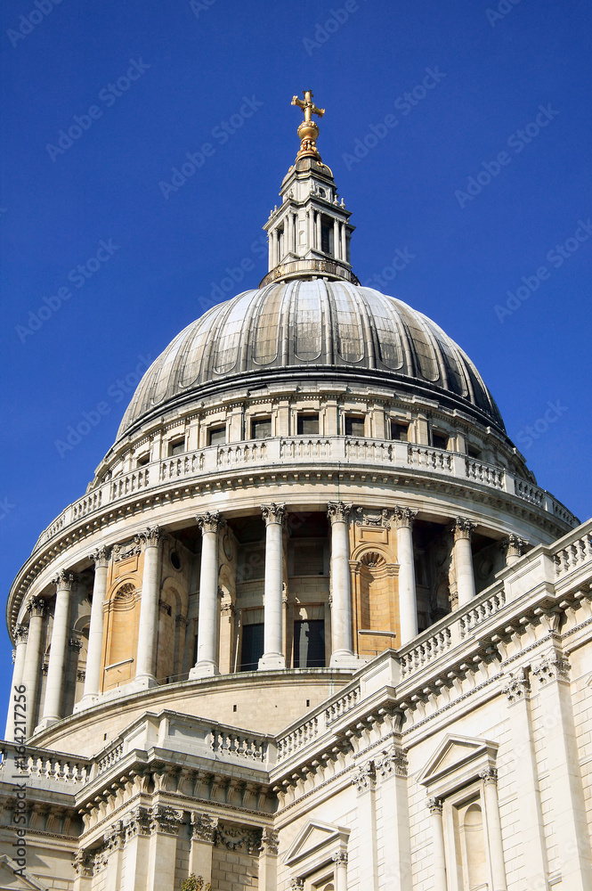 St Paul’s Cathedral  built by Sir Christopher Wren after The Great Fire Of London is one of the most popular tourist attractions of the city