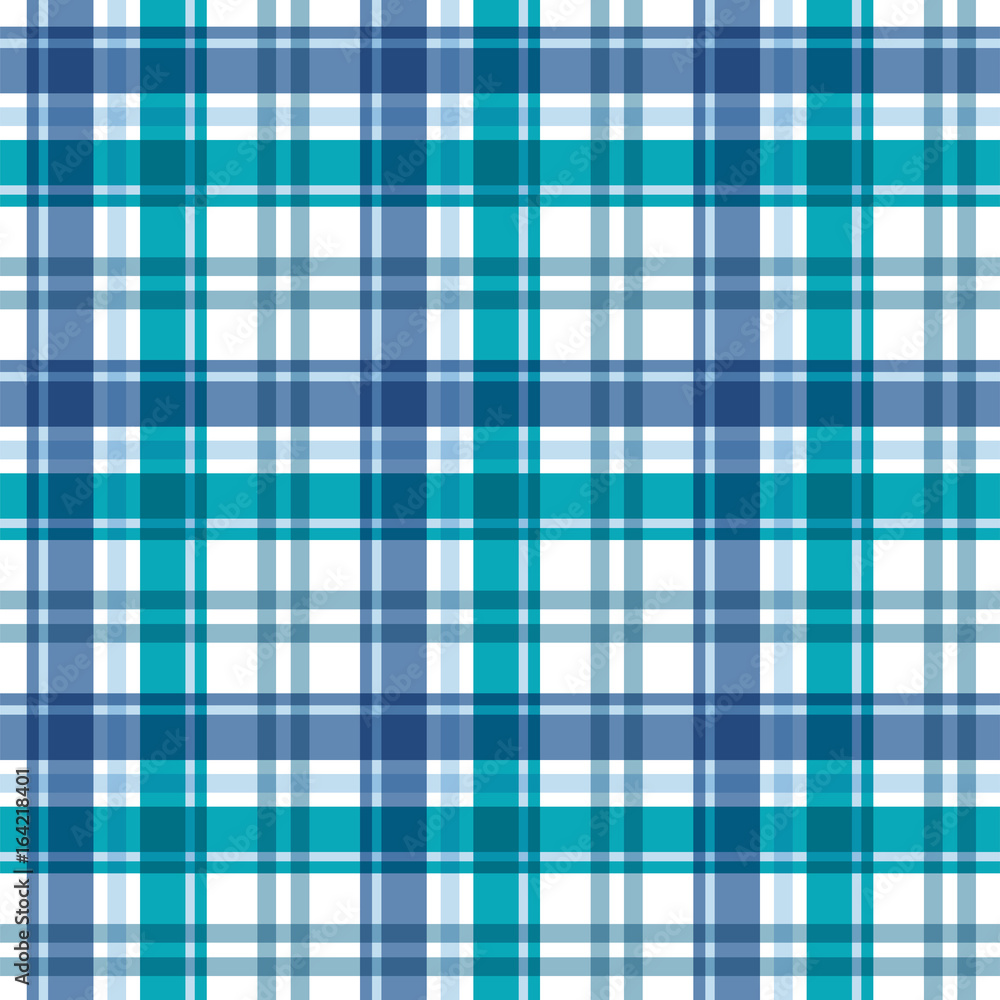 Plaid seamless pattern. Vector