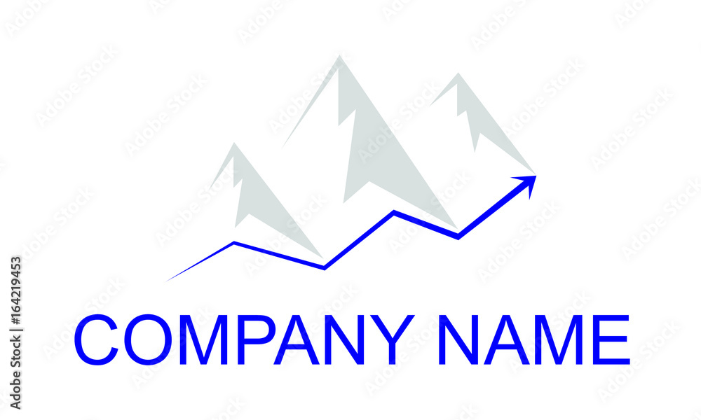 Obraz premium mountain logo