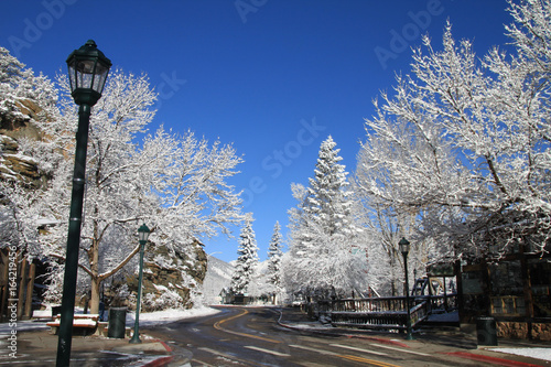 Estes Park Winter Glaze photo