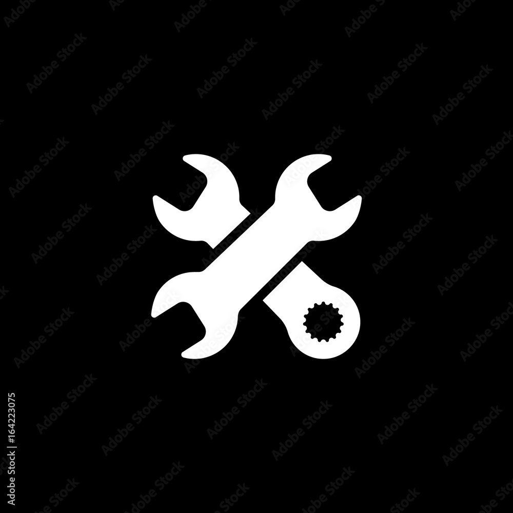 Repair Service Icon. Flat Design. Repair Service Icon. Flat Design.