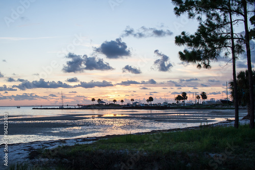 Photography Just after sunset at Port St. Joe