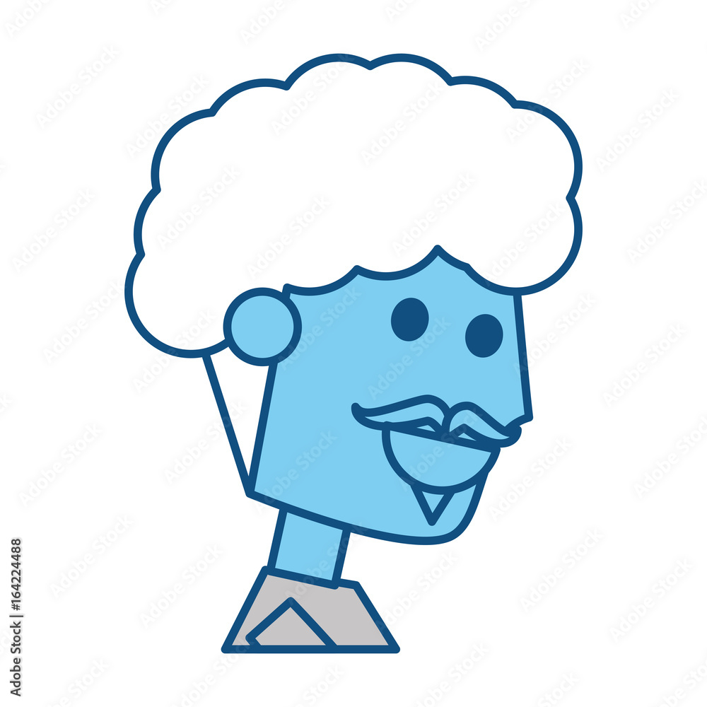 Obraz premium Young man cartoon