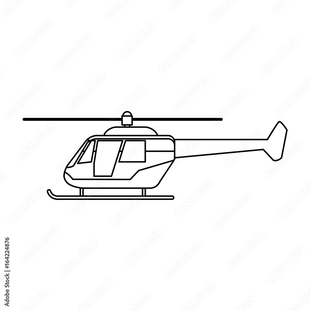 helicopter rotor flying propeller transport vehicle