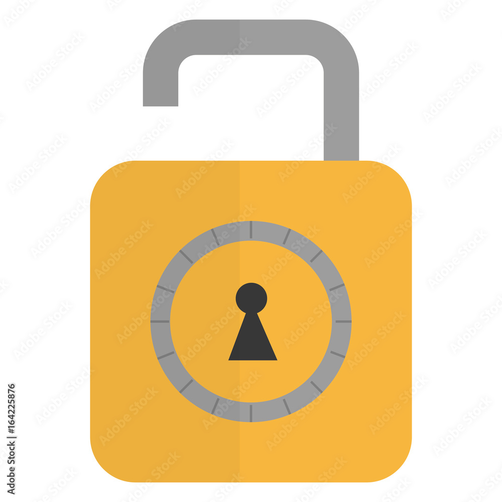 safe secure padlock icon vector illustration design safe secure padlock icon vector illustration design