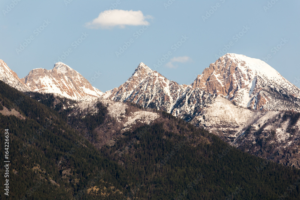 Steep Mountain Peaks Steep Mountain Peaks