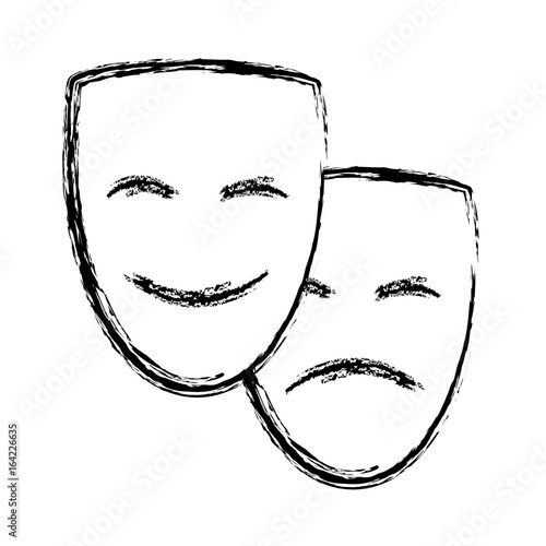 theater mask icon