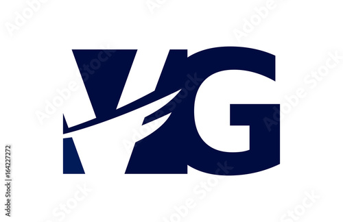 Free Download VG Negative Space Square Swoosh Letter Logo - GFXLoad