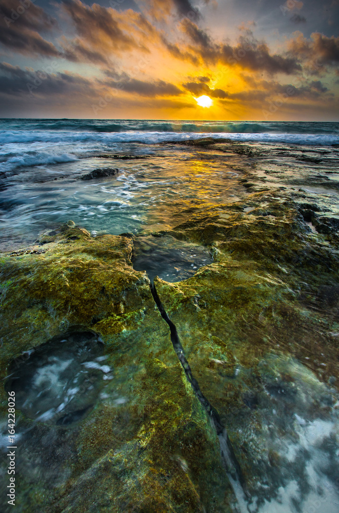 Naklejka premium Mexico Sunrise