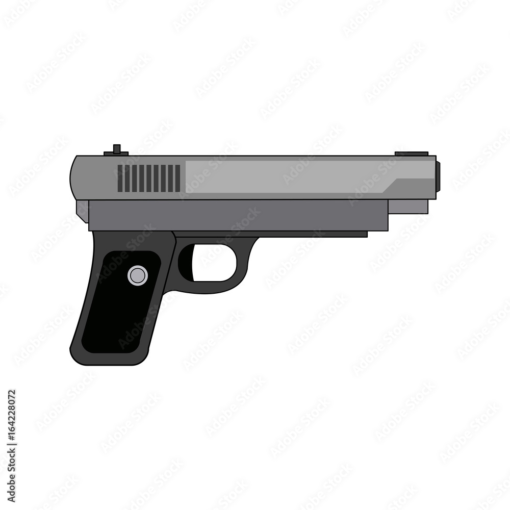 powerful pistol gun handgun game weapon