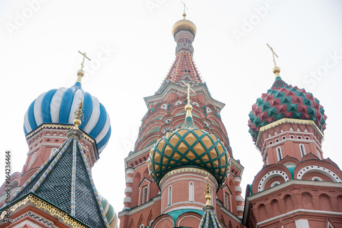 Canvas Print Saint Basil cathedral red square moscow church