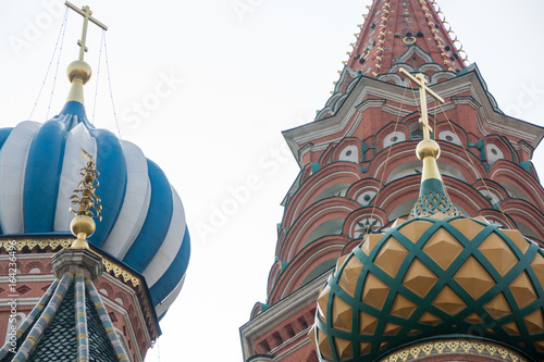 Canvas Print Saint Basil cathedral red square moscow church