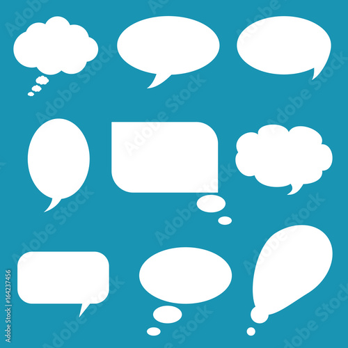 Think round background. think bubble