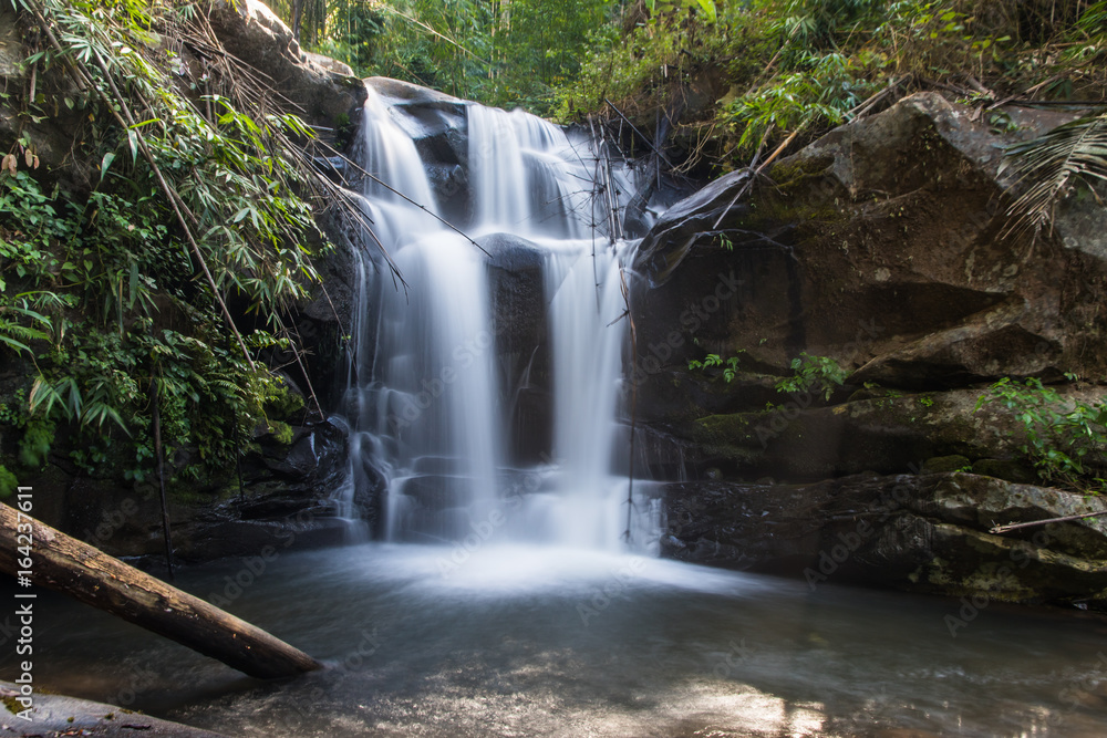 Fototapeta premium Phu Soi Dao waterfall