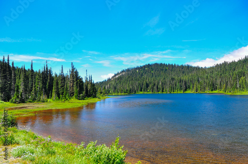 Reflection Lake, Mt. Rainier National Park, USA