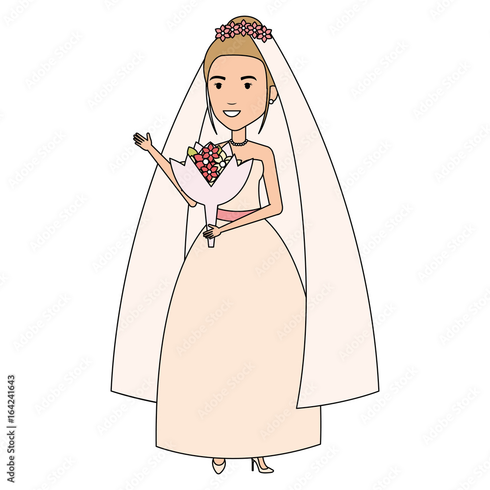 cute wife avatar character vector illustration design cute wife avatar character vector illustration design