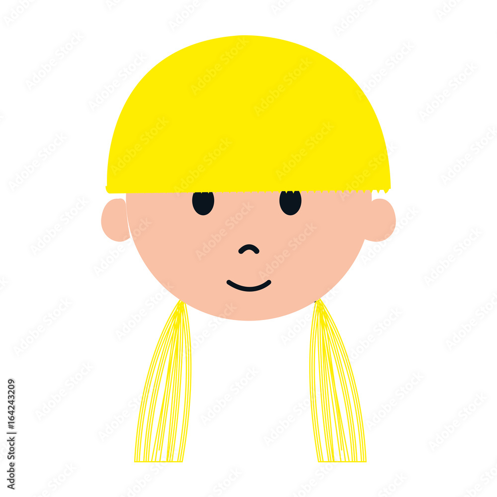 cute and little girl character vector illustration design cute and little girl character vector illustration design