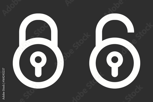 Lock - vector icon.