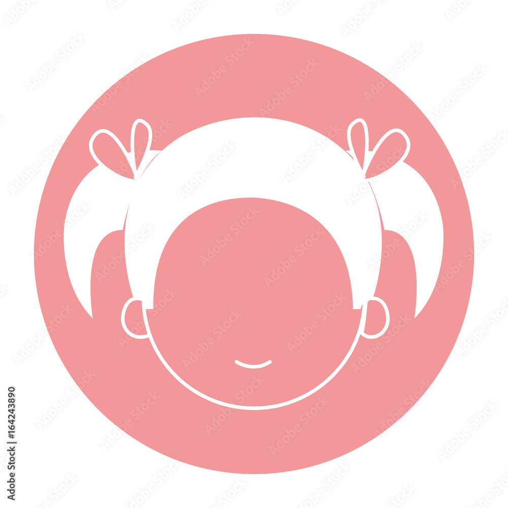 cute and little girl character vector illustration design cute and little girl character vector illustration design