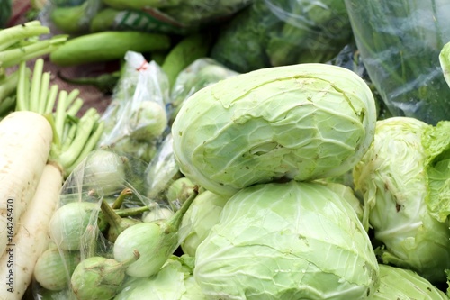 Cabbage at the market