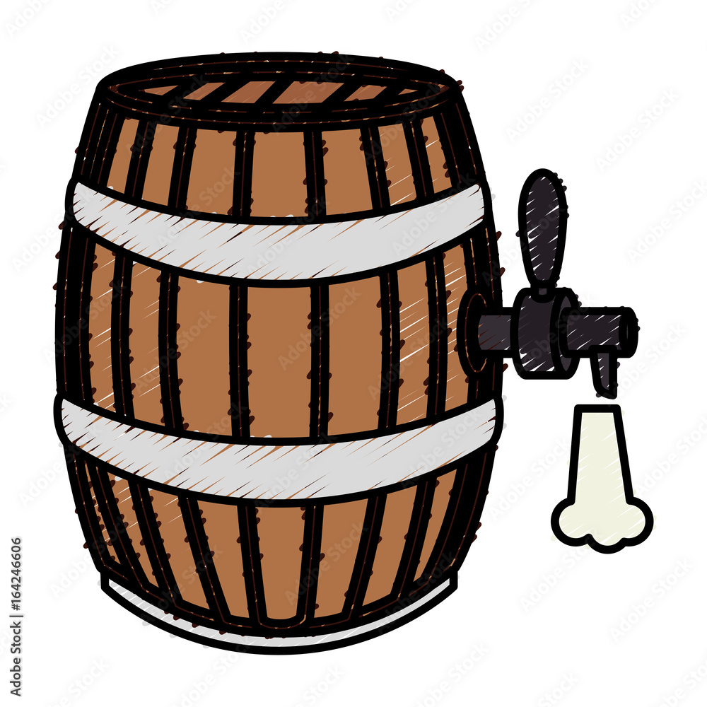 beer barrel isolated icon vector illustration design beer barrel isolated icon vector illustration design