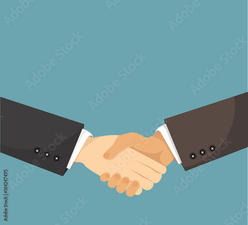 businessman shaking hand