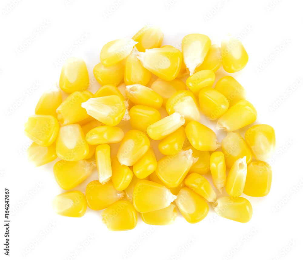 Fototapeta premium Corn isolated on white background.