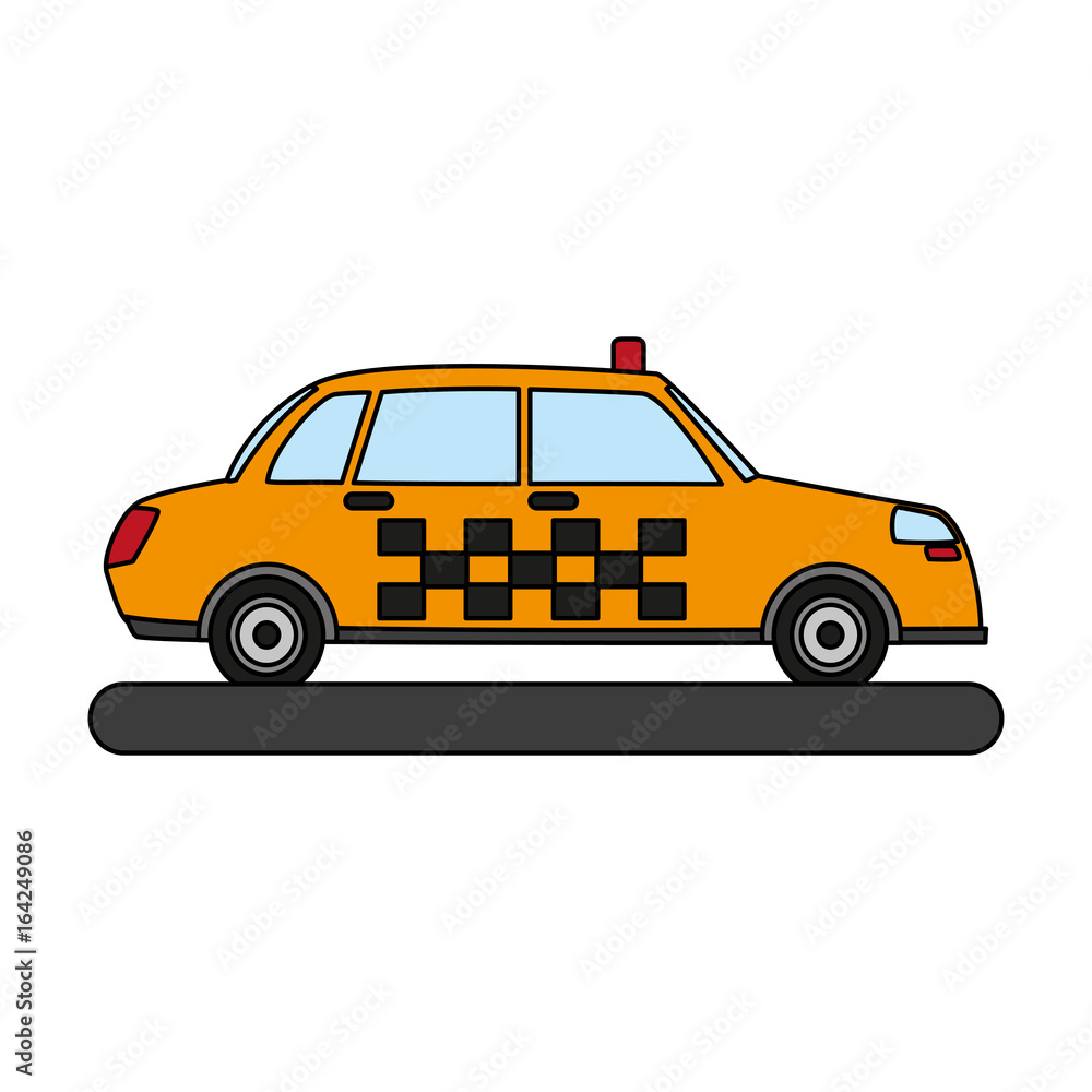taxi vector illustration