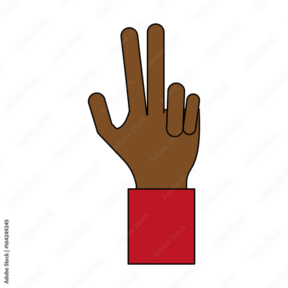 hand vector illustration