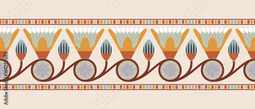 Egyptian national ornaments.