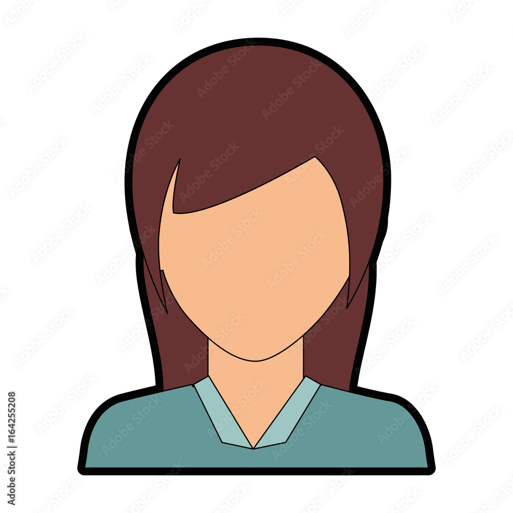 businesswoman icon over white background vector illustration businesswoman icon over white background vector illustration