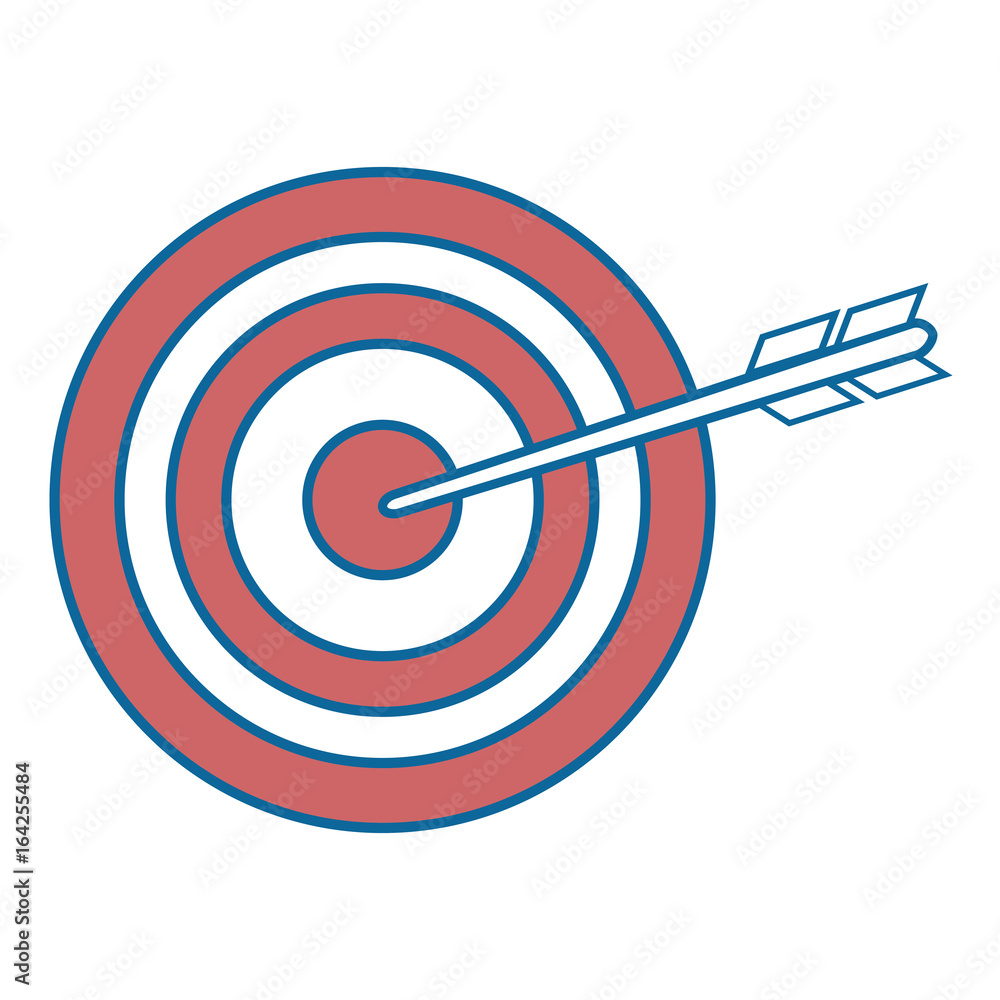 arrow and bow icon over white background vector illustration arrow and bow icon over white background vector illustration