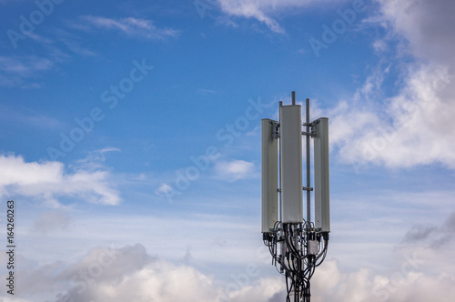 Cellular tower cell phone mobile phone communications tower base station photo