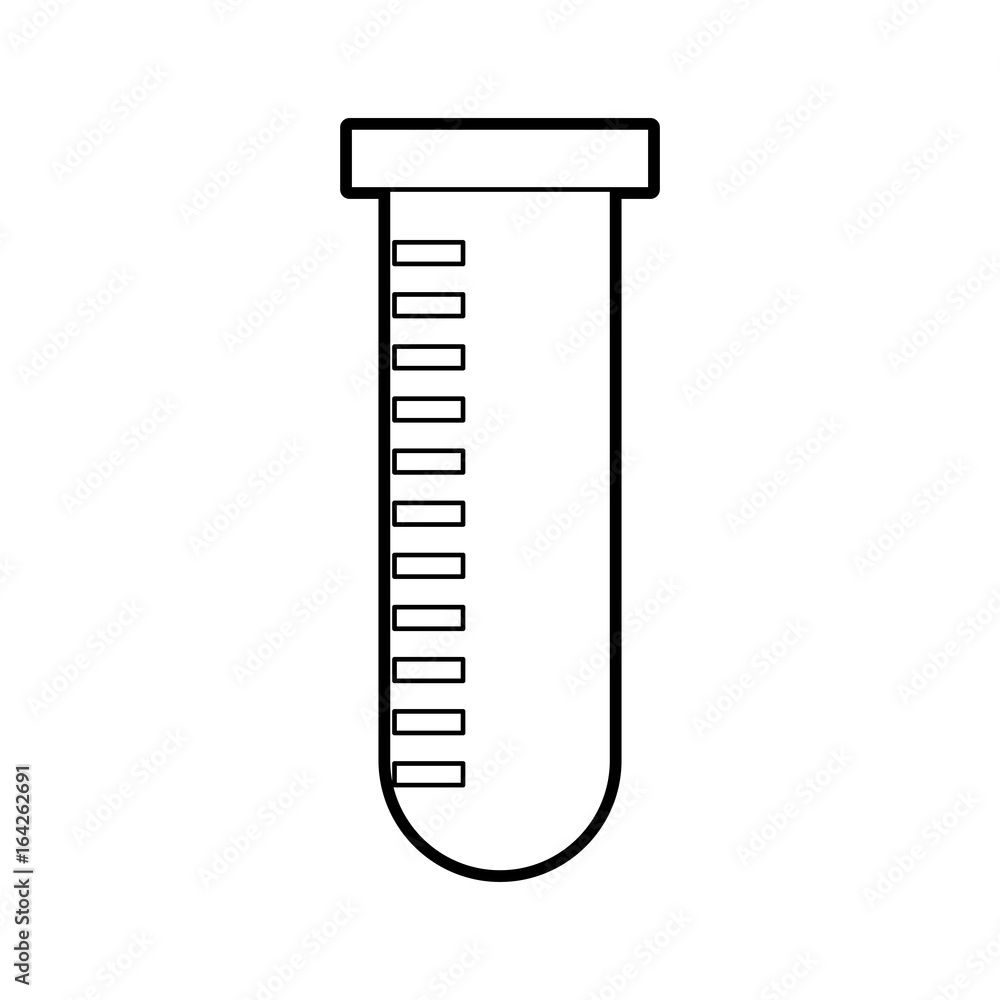 tube test isolated icon vector illustration design tube test isolated icon vector illustration design