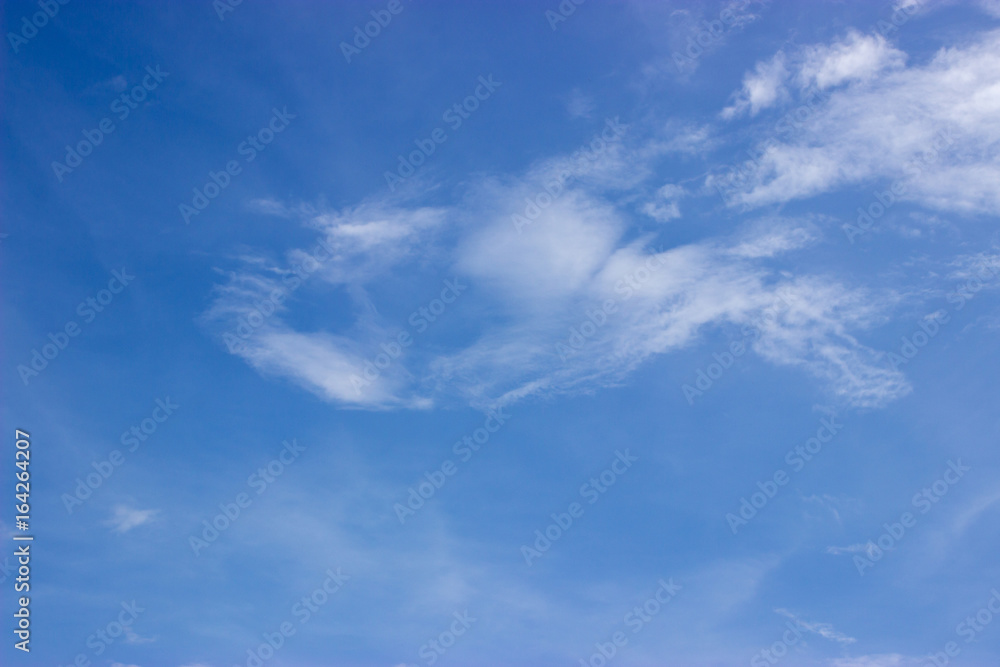 Abstract background Sky and clouds The natural