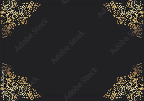Frame-border-Thai-modern-style