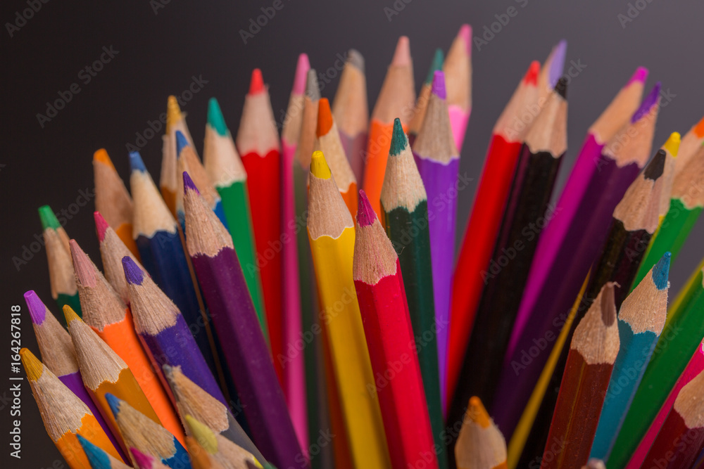 Fototapeta premium colorful pencils