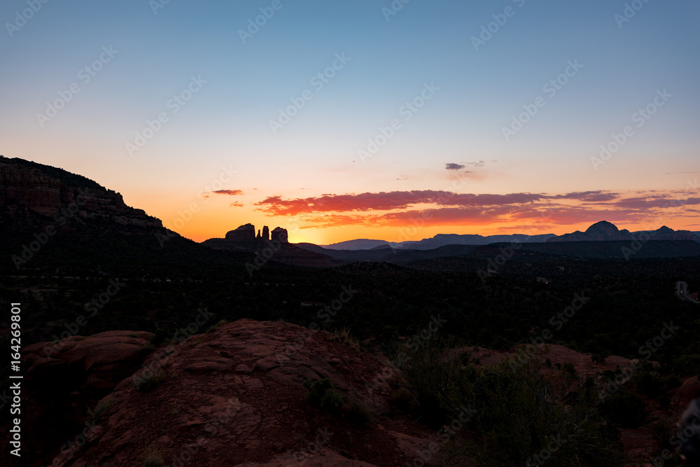 Sunset in Sedona