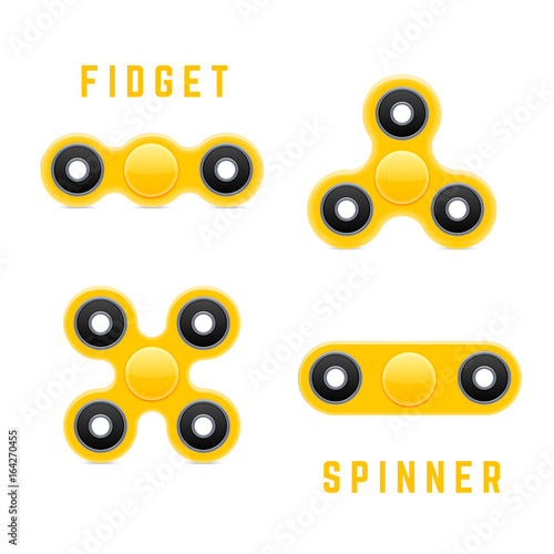 Hand Fidget Spinner Toy. Stress and Anxiety Relief