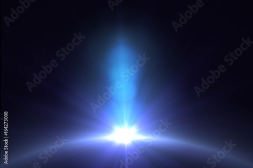 glowing light effect for background. . Template for design