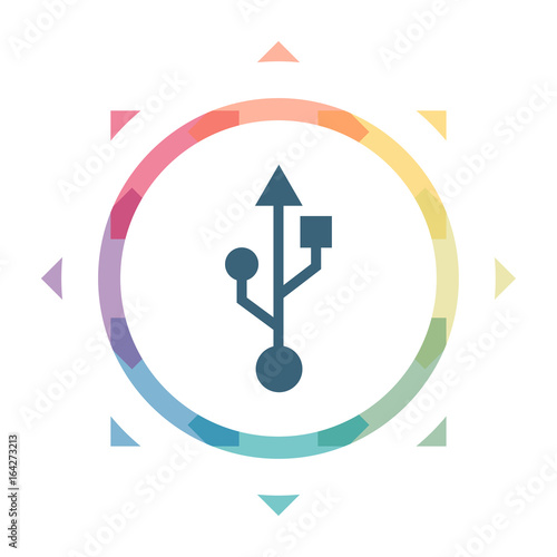 buntes Symbol - USB